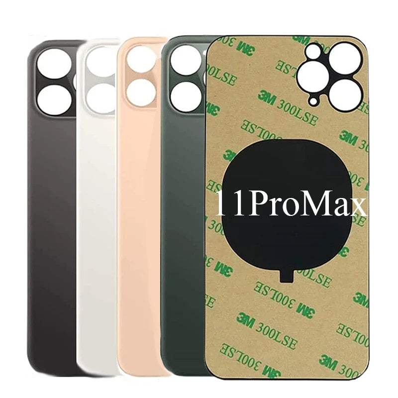Large Camera Hole Back Glass For iPhone 11 Pro Max