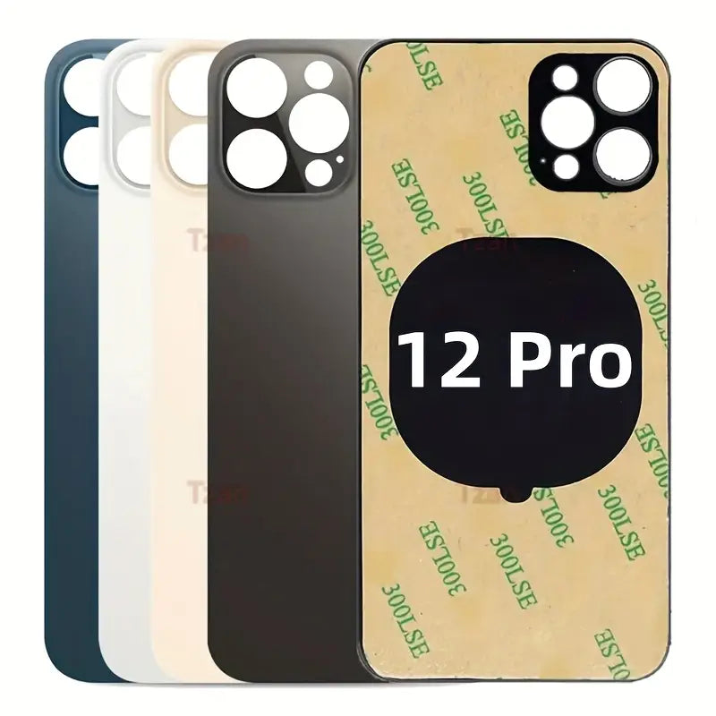 Large Camera Hole Back Glass For iPhone 12 Pro