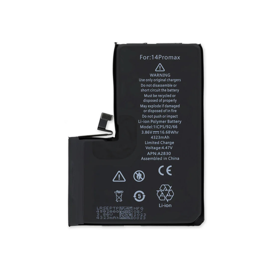 iPhone 14 Pro Max Replacement Battery Diagnostic 4323mAh