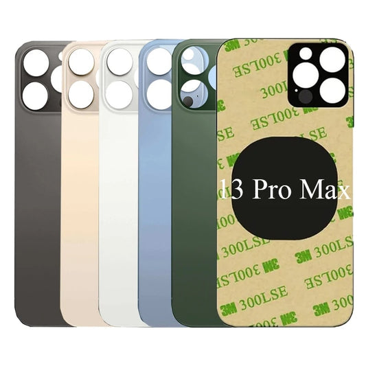 Large Camera Hole Back Glass For iPhone 13 Pro Max
