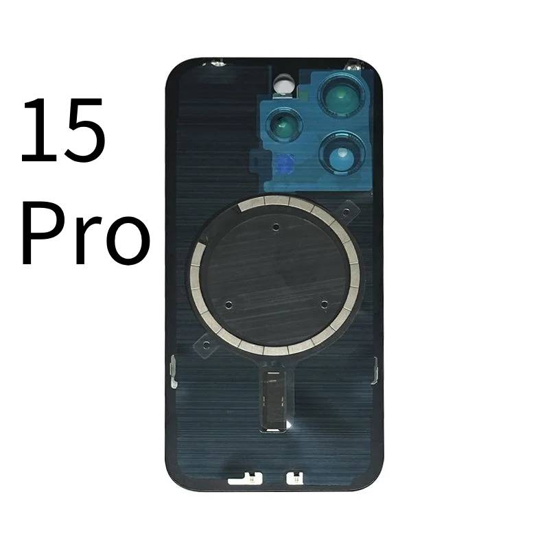 iPhone 15 Pro Back Glass With Steel Plate And Magnet