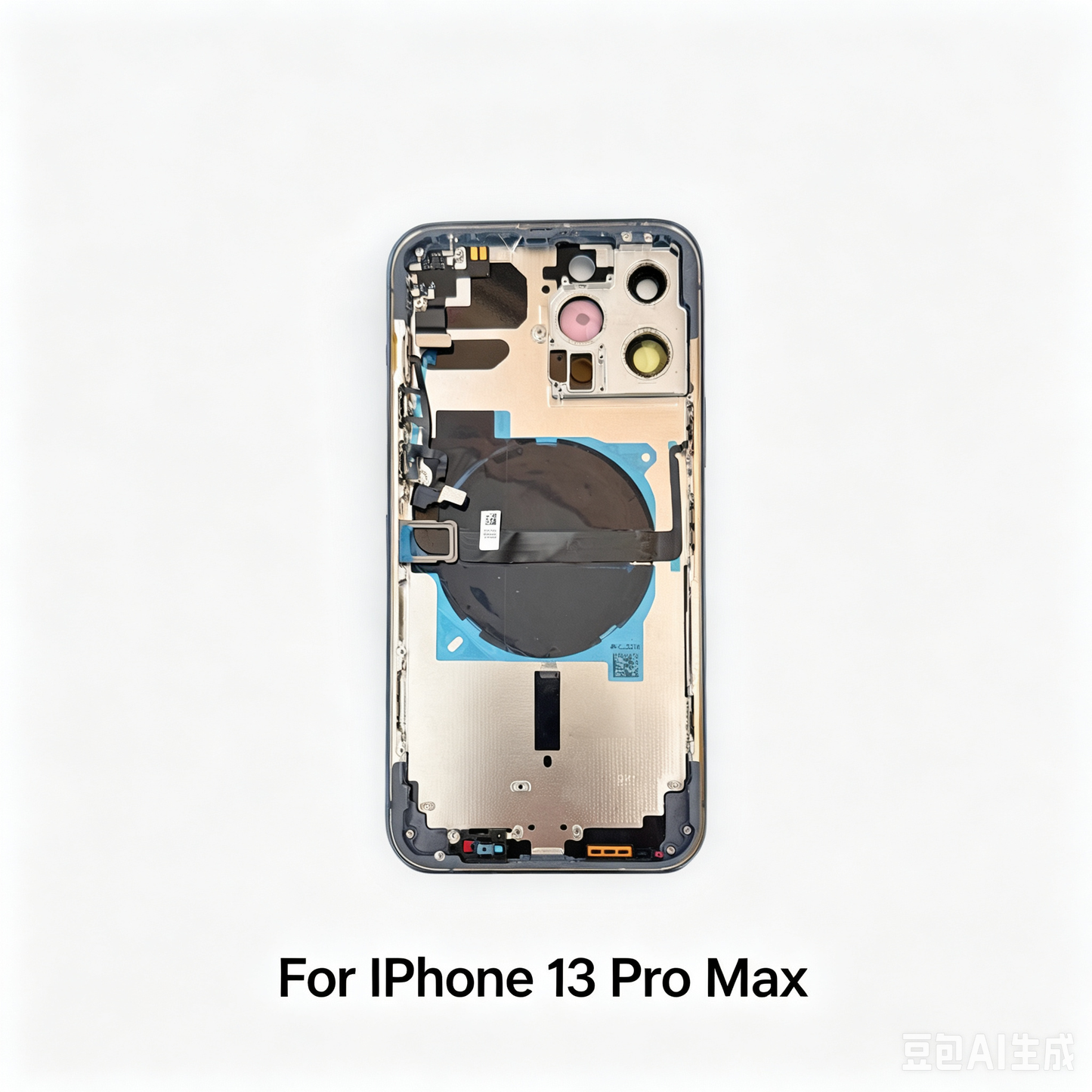 For iPhone 13 Pro Max Back Housing With Components Pre-Installed