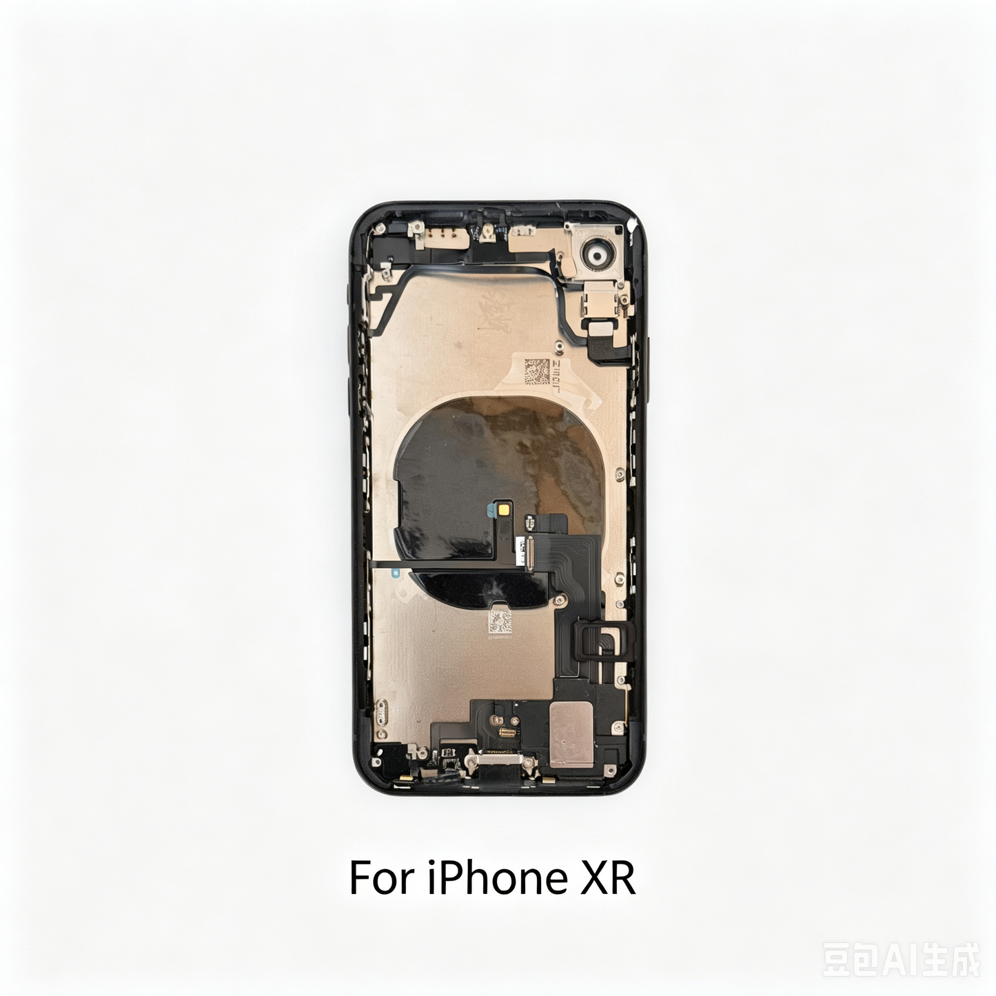 For iPhone XR Back Housing With Components Pre-Installed