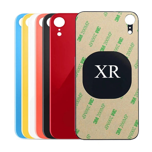 Large Camera Hole Back Glass For iPhone XR